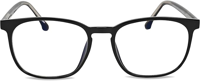 Brookstone Blue Light Blocking Glasses For Women and Men Computer Gaming Eye Protection UV Blocker With Pouch Cloth and Spray