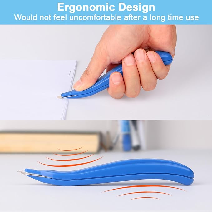 4 Pack Magnetic Staple Remover Tools, Professional Stapler Removers Staple Puller Remover for Classroom, Multicolored Stapler Remover Tool Staple Remover Stick for Home School Office (4 Colors)