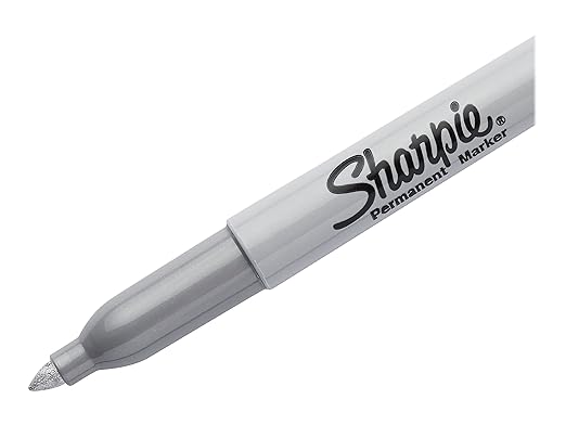 Sharpie Metallic Fine Point Permanent Markers 2/Pkg-Gold & Silver