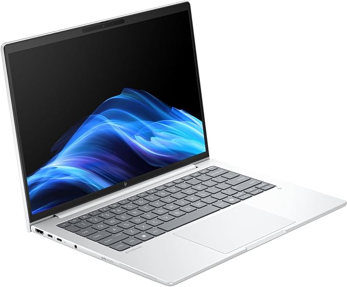 HP EliteBook 8 G1i 14" Notebook - WUXGA - 60 Hz - Intel Core Ultra 7 255U - 32 GB - 512 GB SSD - English Keyboard - Glacier Silver - Intel Chip - 1920 x 1200 - Windows 11 Pro - - In-plane Switching (I