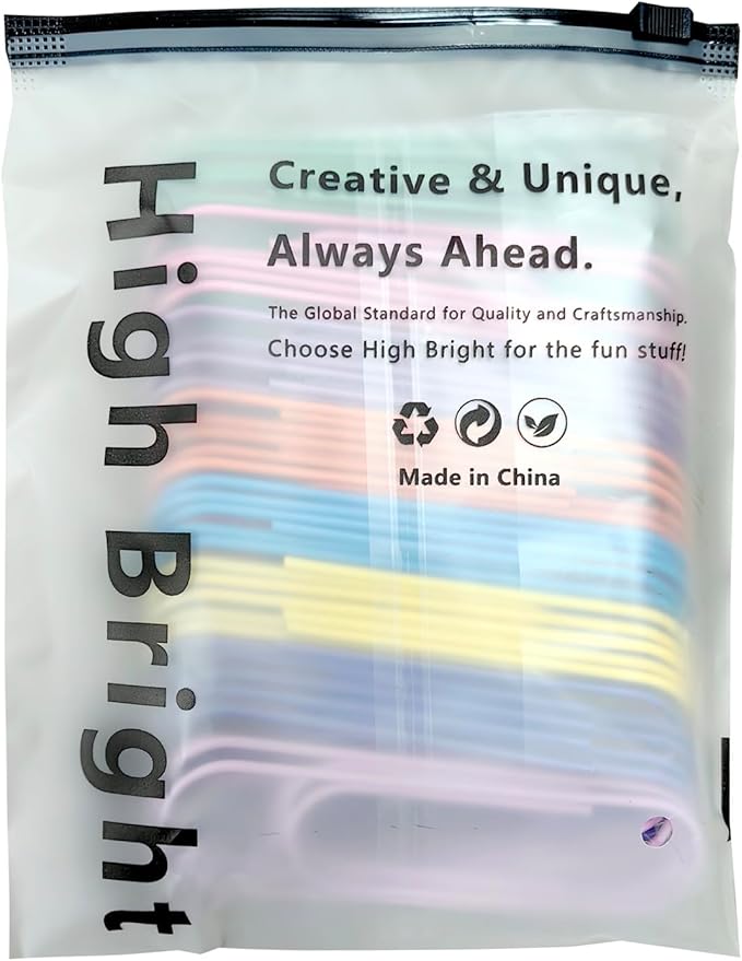 40-Pack 4 Inches Mega Large Paper Clips - 8 Colors Per Color 5pcs 100mm Cute Paper Needle Multicolor Bookmark,Office Supply Accessories (8 Colors/40pcs)