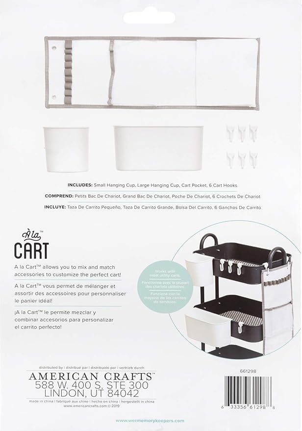 We R A La Cart Accessory Kit-9 Pieces