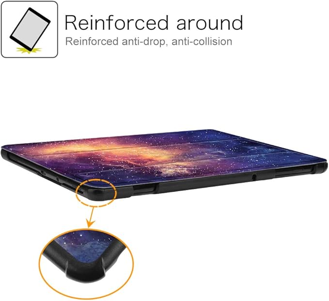 Fintie Slim Case for Samsung Galaxy Tab S4 10.5 2018 with S Pen Holder, Ultra Thin Tri-Fold Stand Cover with Auto Sleep/Wake for Samsung Tab S4 10.5 Inch Tablet SM-T830/T835/T837, Galaxy