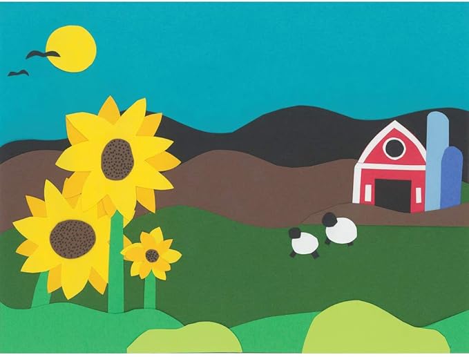 Tru-Ray Construction Paper P103031, 10 Classic Colors, 9" x 12", 50 Sheets