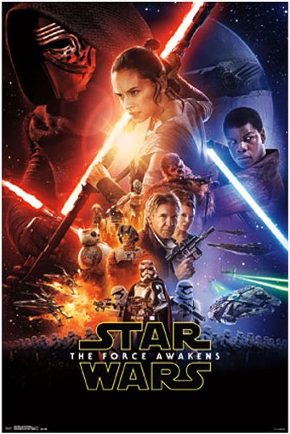Trends International Star Wars The Force Awakens Wall Poster 24" x 36"