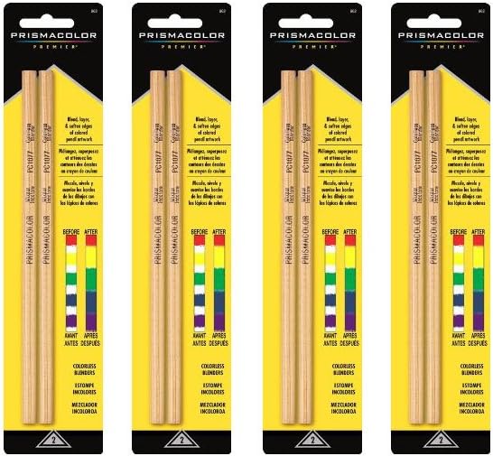 Prismacolor Blender Pencils - 4 Packs of 2 Pencils (8 Total)