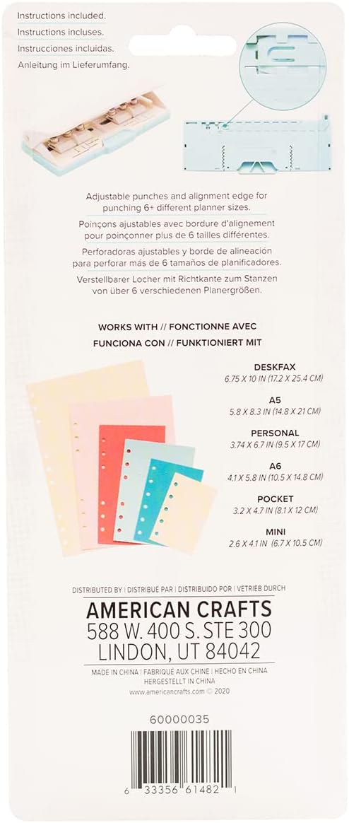 We R Memory Keepers 6 Hole Punch-Planner
