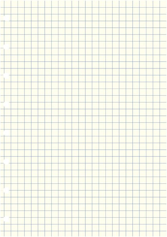 Filofax Notebooks A5 Quad Journal Refill, Movable, 8 1/4 x 5 13/16 inches, 32 Cream Sheets Fits Filofax Refillable A5 (B152905U)