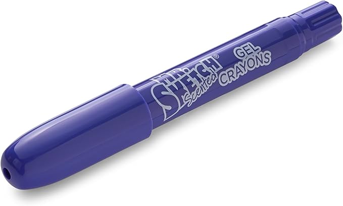 Mr. Sketch 1951332 1951332 Scented Twistable Gel Crayons, Assorted Colors, Pack Of 6, Multicolor, 6-Count