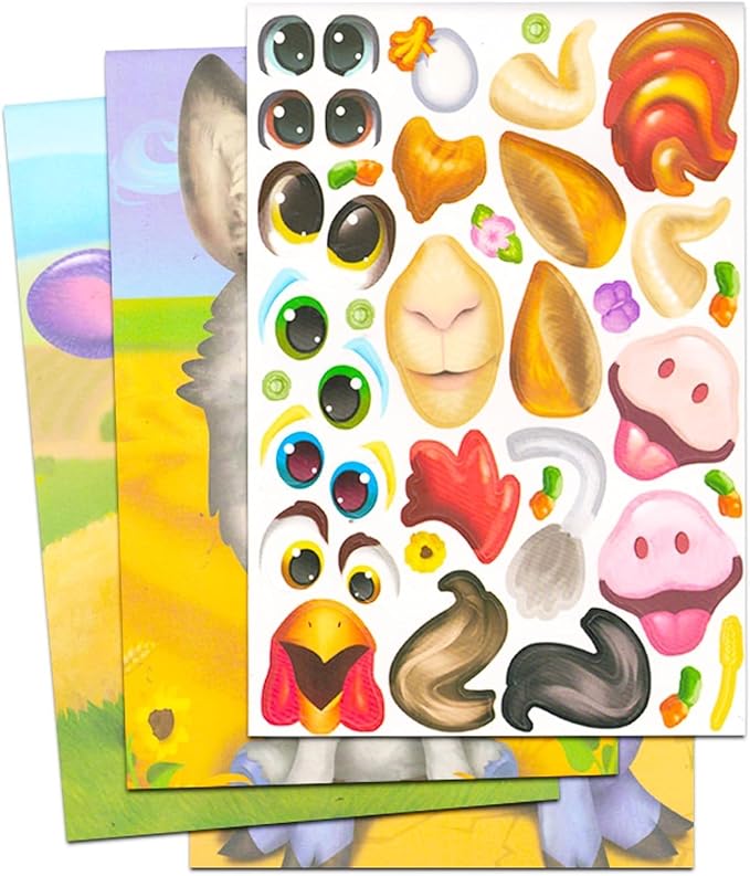Crayola Coloring Books for Kids Learning Set Bundle - 7 Pc Animal Coloring Activity Books Learning Crayons and Stickers