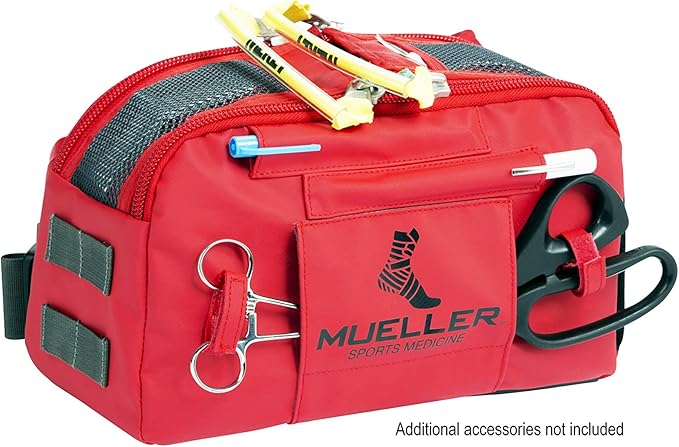 MUELLER Sports Medicine Medi Kit ATSS Bag Only for Men and Women, Athletic Training Kit, Medical Supply Bag for Sports Teams, Over the Shoulder Medical Briefcase, Waterproof