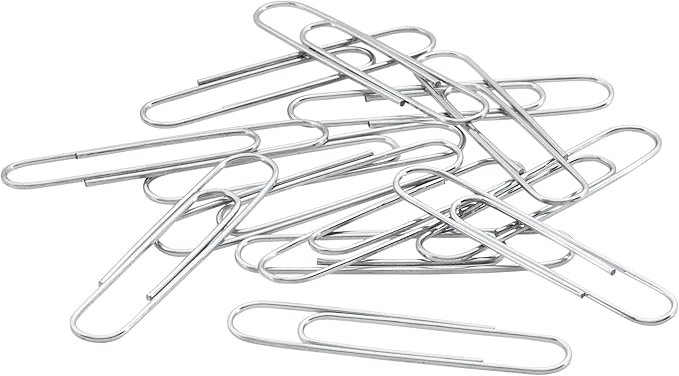 ACCO Brands Paper Clips, Jumbo, Smooth, Economy, 10 Boxes, 100/Box (72580)