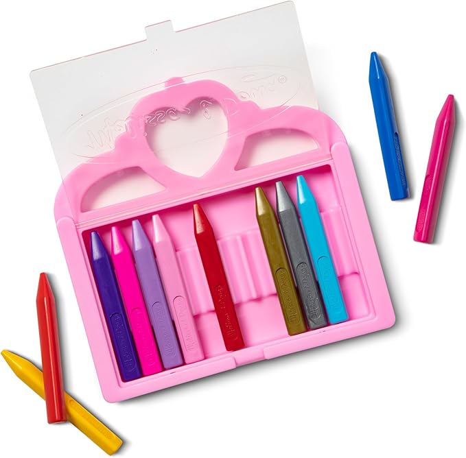 Melissa & Doug Princess Crayon Set - 12 Colors