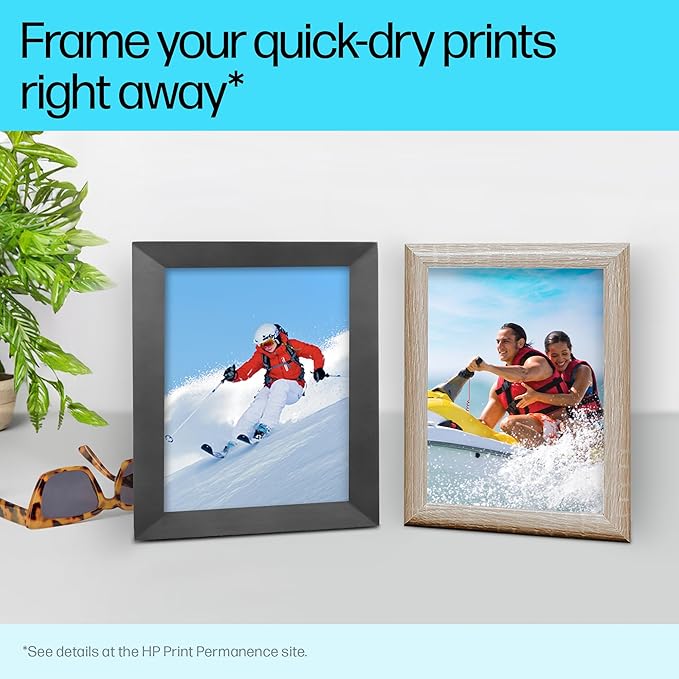 HP Premium Plus Photo Paper - Designed for HP Inkjet Printers, Glossy, 8.5x11 in, 50 sheets - (Pack of 1), (CR664A) White