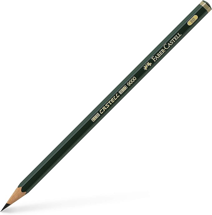 Faber-Castell 9000 Graphite Sketch Pencil Sets Art 8B - 2H set of 12