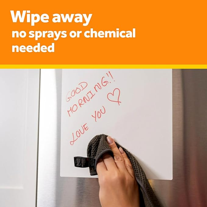 Post-it Dry Erase Sheets, 7 in x 11.3 in, 3 Sheets, Sticks Securely and Removes Cleanly (DEFSHEETS-3PK)
