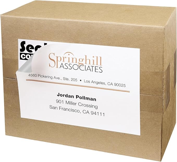 Avery Shipping Labels with TrueBlock Technology, 4" x 6", White, Permanent, 6 Packs for 120 Labels Total (45292)