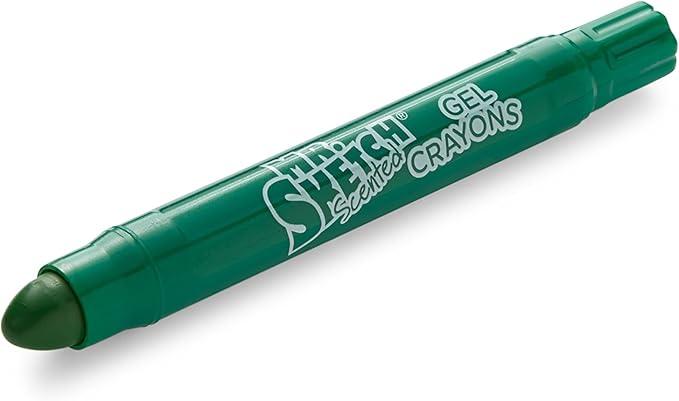 Mr. Sketch 1951332 1951332 Scented Twistable Gel Crayons, Assorted Colors, Pack Of 6, Multicolor, 6-Count