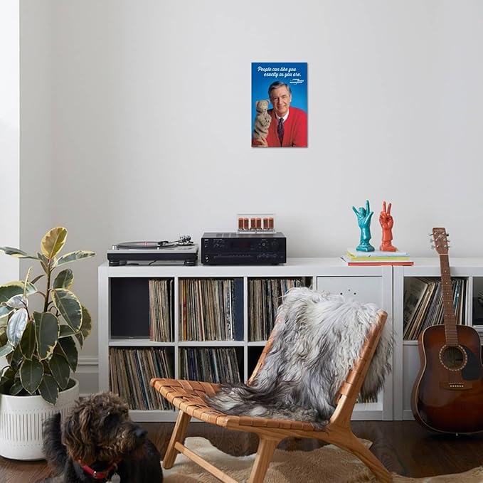 Mister Rogers - As You Are Wall Poster, 19L" x 13W", Premium Unframed Version