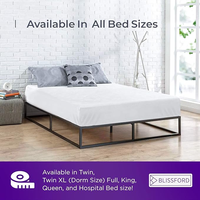 BLISSFORD Plastic Mattress Protector - Heavy Duty, Twin Size Fitted Vinyl - Plastic Mattress Cover, Rubber Sheets for Bedwetting Adult or Child, 100% Waterproof Sheets for Bed