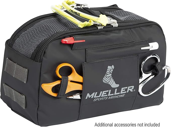 MUELLER Sports Medicine Medi Kit ATSS Bag Only for Men and Women, Athletic Training Kit, Medical Supply Bag for Sports Teams, Over the Shoulder Medical Briefcase, Waterproof