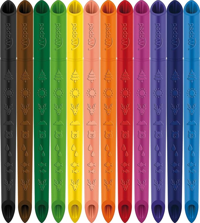 Maped Color'Peps Infinity Colored Pencils - No sharpening needed! - 12 Colors