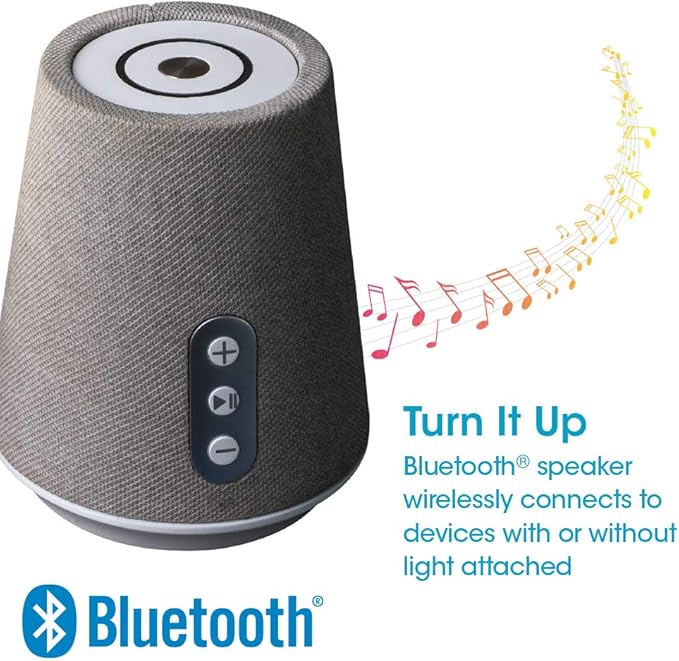 OttLite Entertain LED Speaker Lamp