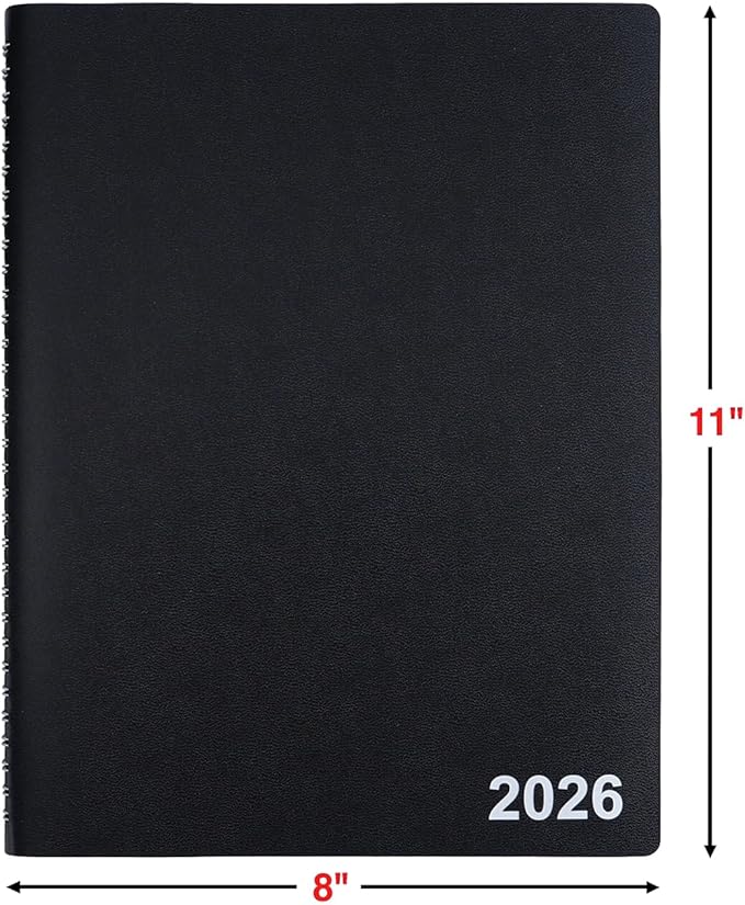Staples Planner -, Large 18 Months Academic Daily Weekly Monthly Planner Yearly Agenda Jan. –June, 7.9" x 9.8", Page Tabs, Separator Page, Pocket Folder, Bookmark, Stickers, Sticky Note Set