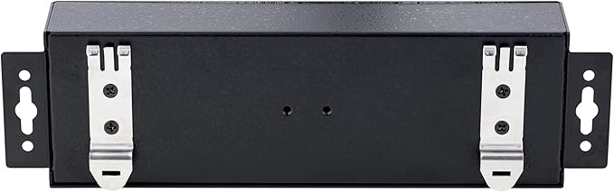 StarTech.com 10-Port Industrial USB 2.0 Hub, Rugged USB Hub w/ESD Level 4 Protection, DIN/Wall/Desk-Mountable USB-A Hub, USB Port Expander w/Lockable Ports, USB Expansion Hub, TAA