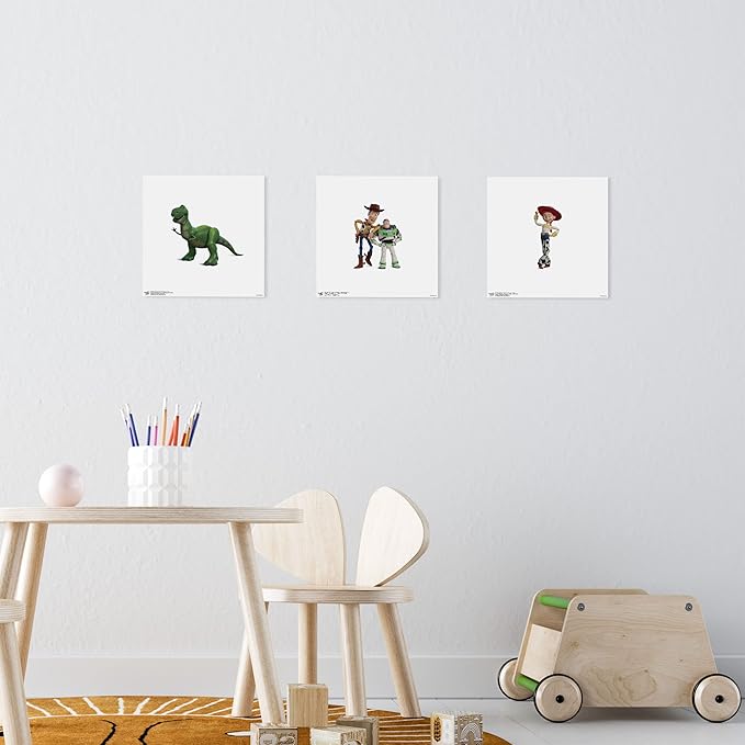 Trends International Gallery Pops Disney Pixar Toy Story 4 - Buzz and Woody Wall Art Wall Poster, 12.00" x 12.00", Unframed Version