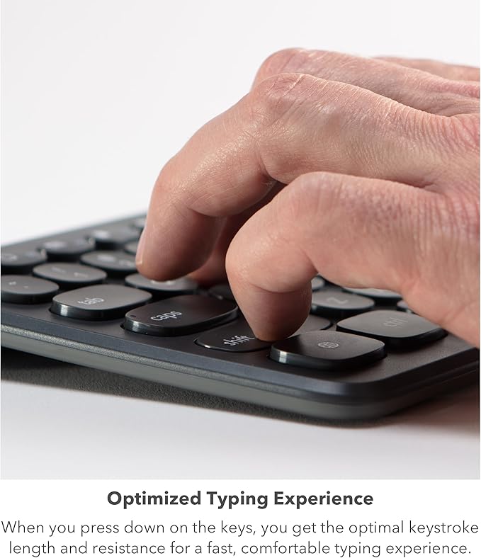 ZAGG Connect Keyboard 12C - Compact Type-C Wired Desktop Keyboard - Universal Compatibility with Windows, ChromeOS, Android, iOS, macOS, iPadOS - Optimized Typing Experience - Eco-Conscious Design