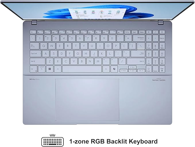ASUS Vivobook S16 AI PC Laptop 16" 2.8k OLED 120Hz (600nits HDR, 100% DCI-P3) Intel 16-core Ultra 9 285H 32GB DDR5 4TB SSD Backlit For Creator Business Professional Work Win11Pro ICP Hub w/Copilot+ AI