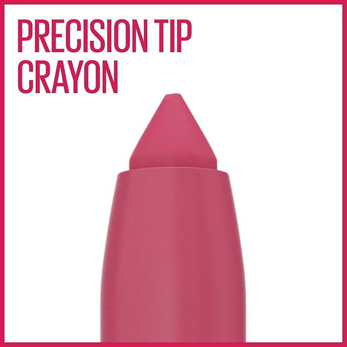 Maybelline New York Maybelline Super Stay Ink Crayon Matte Longwear Lipstick Makeup, Chase Dreams, 0.04 Ounce ., 150 Chase Dreams, 0.04 ounces (Pack of 2)