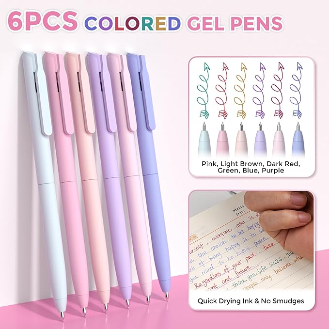 Nicpro 71PCS Bible Study Supplies, Bible Journaling Kit with Pencil Case, Highlighters, Pens, Mechanical Pencils, Sticky Notes & Tabs, Book Aesthetic Annotation Kit for Students Women Christian Gifts