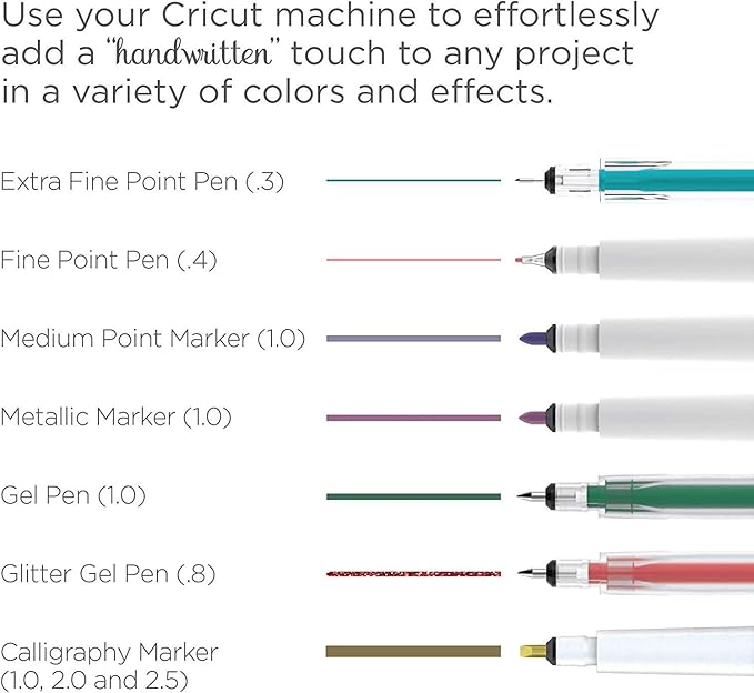 Cricut Gold Multi Pen Set, Black (5 ct)