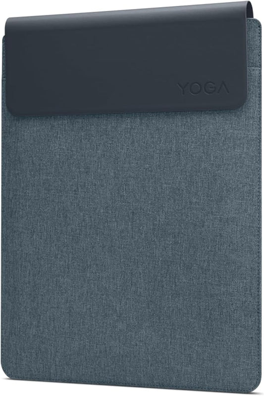 Lenovo Slim Laptop Sleeve 14 Inch Notebook/Tablet - Compatible with MacBook Air/Pro - Eco-Friendly Lightweight Case with Accessory Pocket & Magnetic Closure - Teal