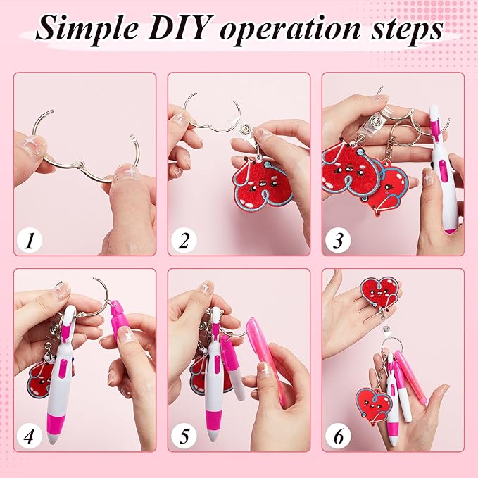 Henoyso 12 Pcs Nurse Badge Reel Pens Mini Highlighter Pens Bulk Nursing Week Appreciation Gifts Badge Accessories Retractable for Cna Medical Assistant Christmas Women (Classic)