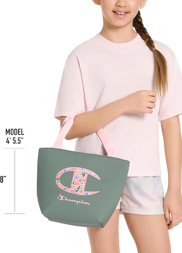 Champion Fresh Tote Lunch Kit, Pink/Blue, OS