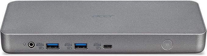 Acer 15 in 1 USB Type-C Docking Station Certified by Google, up to 3 Monitors (2 x HDMI + 2 x DP), 65W PD Power, 7 USB Ports, RJ45 Ethernet, Dock for All Chromebooks - Acer, Dell, HP, Lenovo, ASUS