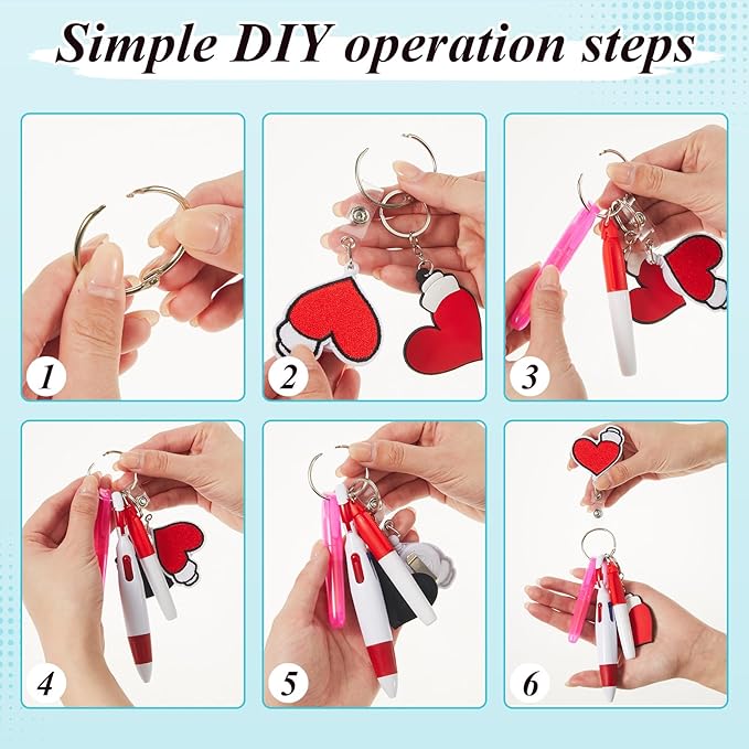Henoyso 108 Pcs Nurse Badge Reel Pens Mini Highlighter Pens Bulk Nursing Week Appreciation Gifts Badge Accessories Retractable for Cna Medical Assistant Christmas Women (Stylish)