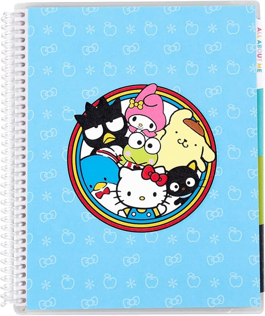 Erin Condren 2020 Kids Planner, 7 x 9 inches, Hello Kitty & Friends Theme, 12-Month Undated Planner & Activity Book, Interchangeable Covers, Sticker Sheets Included