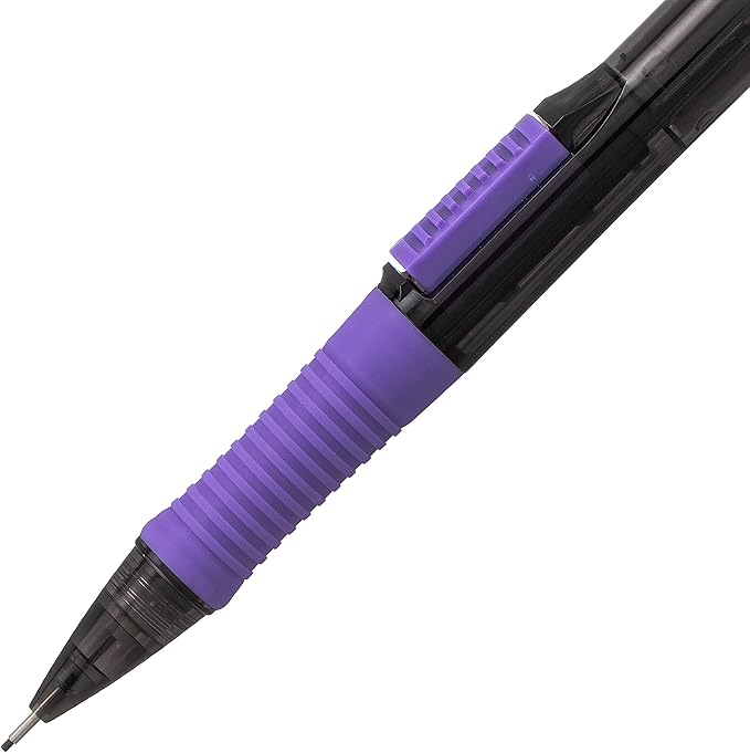 Pentel Quick Click POP Mechanical Pencil, (0.7mm), Includes Refill Lead and Erasers, Pack of 8 Pencils (PD217LEBP8)