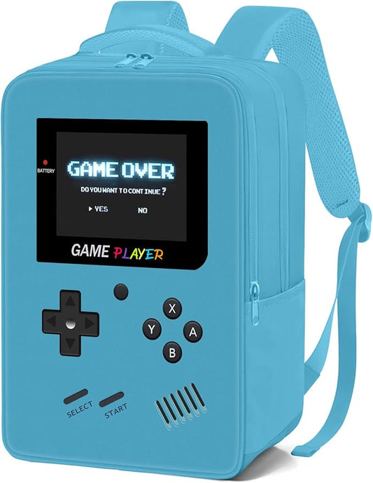 Gamer Backpack for Boys,School Boys Backpack for Kids Children Teens Elementary Middle High School,17" Large Capacity Student Bookbag & Multifunctional Video Game Travel Bag