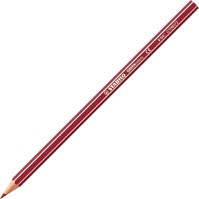 Eco-Friendly Coloring Pencil - STABILO GREENcolors - Pack of 24 - Assorted Colors