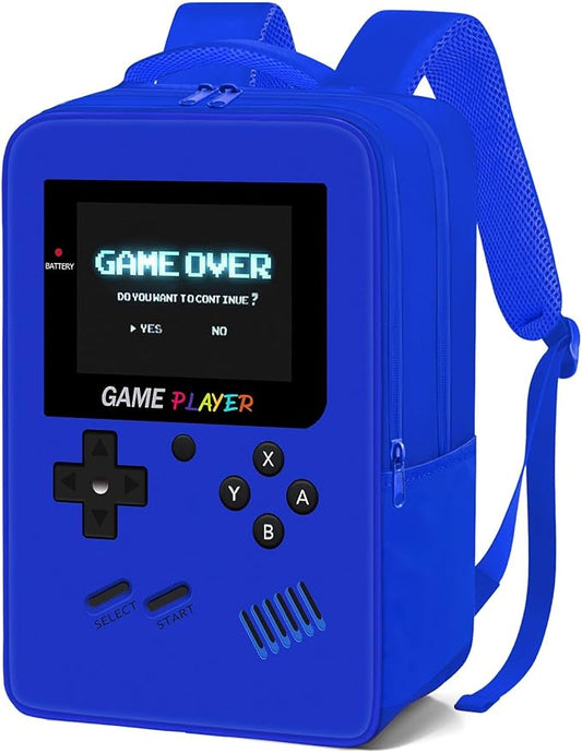 Gamer Backpack for Boys,School Boys Backpack for Kids Children Teens Elementary Middle High School,17" Large Capacity Student Bookbag & Multifunctional Video Game Travel Bag