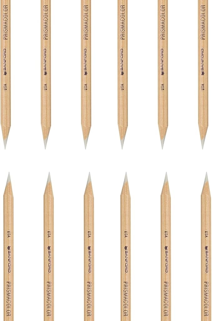 Prismacolor Colorless Blender Pencils, Adult Coloring, 12 Pack