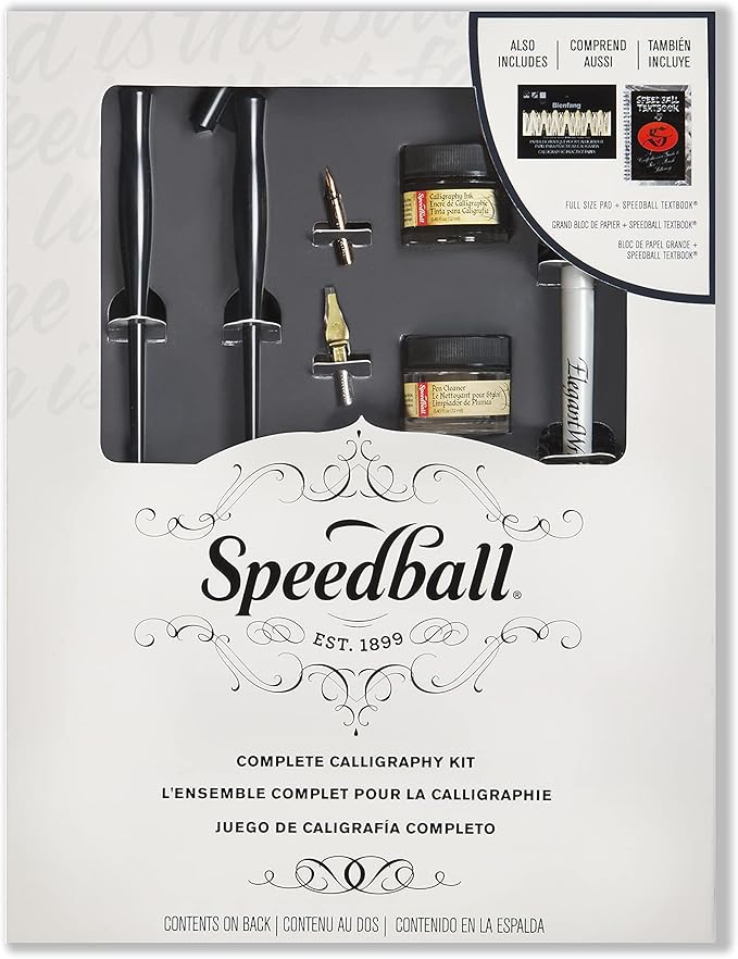 Speedball Art Products 3062 Complete Calligraphy Kit