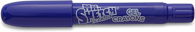Mr. Sketch 1951332 1951332 Scented Twistable Gel Crayons, Assorted Colors, Pack Of 6, Multicolor, 6-Count