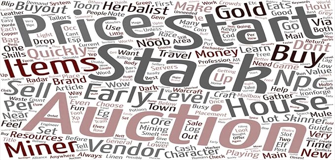 Ambesonne Video Game Pencil Pen Holder, Arrangement of Words Noob Guide Text Wordcloud Concept at Role Playing Game, Printed Ceramic Pencil Pen Holder for Desk Office Accessory, White Gray Pink
