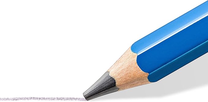 PENCILS DRAWING MARS LUMOGRAPH JUMBO STAEDTLER SET OF 5